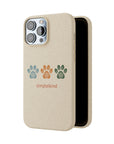 Simple Paws: Biodegradable iPhone Case