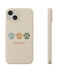 Simple Paws: Biodegradable iPhone Case