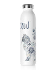 Catflix & Chill: Slim Water Bottle