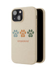 Simple Paws: Biodegradable iPhone Case