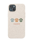Simple Paws: Biodegradable iPhone Case