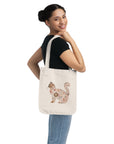 Catflix & Chill: Organic Market Tote (Natural)