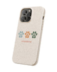 Simple Paws: Biodegradable iPhone Case