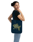Fishionista: Organic Market Tote (Navy)