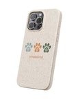 Simple Paws: Biodegradable iPhone Case