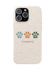 Simple Paws: Biodegradable iPhone Case