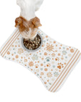 Wildbloom Walk: Fish / Bone Pet Feeding (or napping) Mat