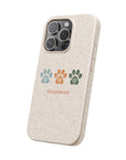 Simple Paws: Biodegradable iPhone Case