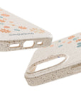 Wildbloom Walk: Biodegradable iPhone Case