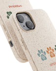 Simple Paws: Biodegradable iPhone Case
