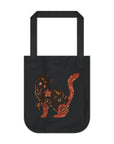 Purrfect: Organic Market Tote (Black)