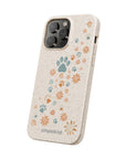 Wildbloom Walk: Biodegradable iPhone Case
