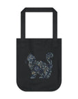 Catflix & Chill: Organic Market Tote (Black)