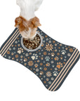 Wildbloom Walk: Fish / Bone Pet Feeding (or napping) Mat
