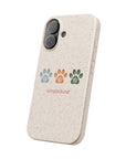 Simple Paws: Biodegradable iPhone Case