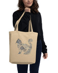 Catflix & Chill: Organic Tote (Natural)