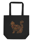 Catflix & Chill: Organic Tote (Black)