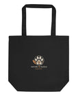Catflix & Chill: Organic Tote (Black)