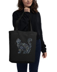 Catflix & Chill: Organic Tote (Black)