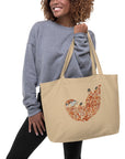 Drift and Let Drift: Large Organic Tote (Natural)