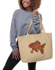 Fishionista: Large Organic Tote (Natural)