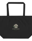 Wagnificent: Large Organic Tote (Black)