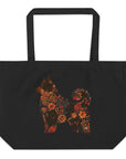 Wagnificent: Large Organic Tote (Black)