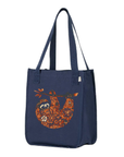 Branch Manager: Organic Market Tote (Navy)