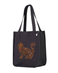 Catflix & Chill: Organic Market Tote (Black)