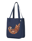 Drift and Let Drift: Organic Market Tote (Navy)