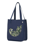 Drift and Let Drift: Organic Market Tote (Navy)