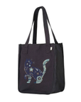 Purrfect: Organic Market Tote (Black)