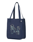 Wagnificent: Organic Market Tote (Navy)