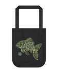 Fishionista: Organic Market Tote (Black)