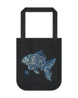 Fishionista: Organic Market Tote (Black)
