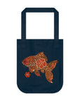 Fishionista: Organic Market Tote (Navy)