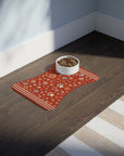 Wildbloom Walk: Fish / Bone Pet Feeding (or napping) Mat
