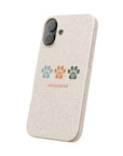 Simple Paws: Biodegradable iPhone Case