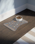Wildbloom Walk: Fish / Bone Pet Feeding (or napping) Mat