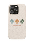 Simple Paws: Biodegradable iPhone Case