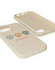 Simple Paws: Biodegradable iPhone Case