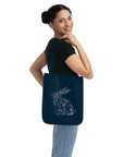 Hoptimist: Organic Market Tote (Navy)