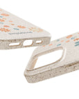Wildbloom Walk: Biodegradable iPhone Case