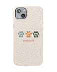 Simple Paws: Biodegradable iPhone Case