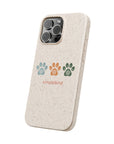 Simple Paws: Biodegradable iPhone Case