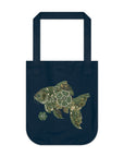 Fishionista: Organic Market Tote (Navy)