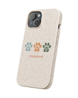 Simple Paws: Biodegradable iPhone Case