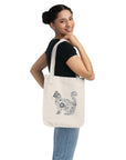 Catflix & Chill: Organic Market Tote (Natural)