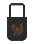 Catflix & Chill: Organic Market Tote (Black)