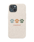Simple Paws: Biodegradable iPhone Case